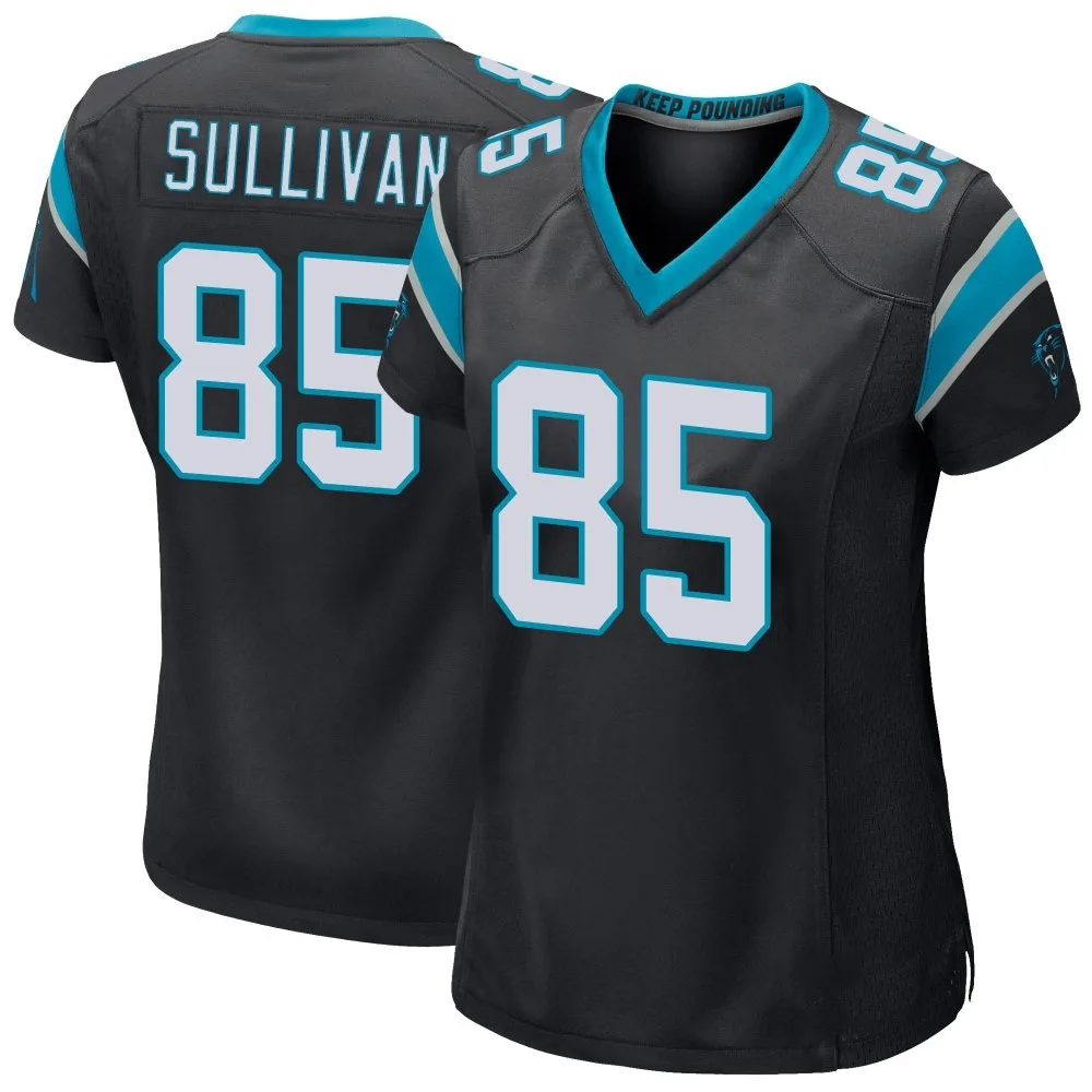 Women's Carolina Panthers Stephen Sullivan Nike Team Color Game Black Jersey Women's Carolina Panthers Stephen Sullivan Nike Team Color Game Black Jersey