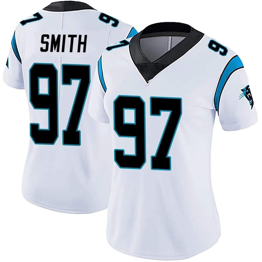 Women's Carolina Panthers T.j. Smith Nike Vapor Untouchable Limited White Jersey Women's Carolina Panthers T.j. Smith Nike Vapor Untouchable Limited White Jersey