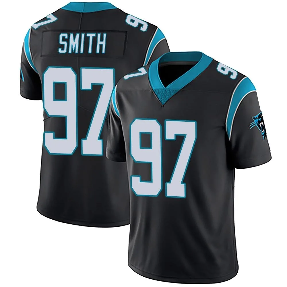 Youth Carolina Panthers T.j. Smith Nike Team Color Vapor Untouchable Limited Black Jersey Youth Carolina Panthers T.j. Smith Nike Team Color Vapor Untouchable Limited Black Jersey