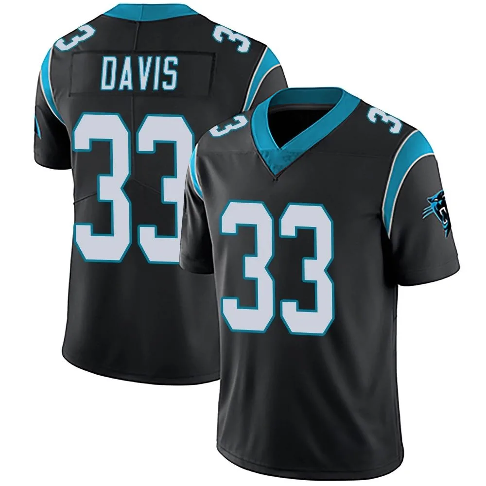 Men's Carolina Panthers Tae Davis Nike Team Color Vapor Untouchable Limited Black Jersey Men's Carolina Panthers Tae Davis Nike Team Color Vapor Untouchable Limited Black Jersey