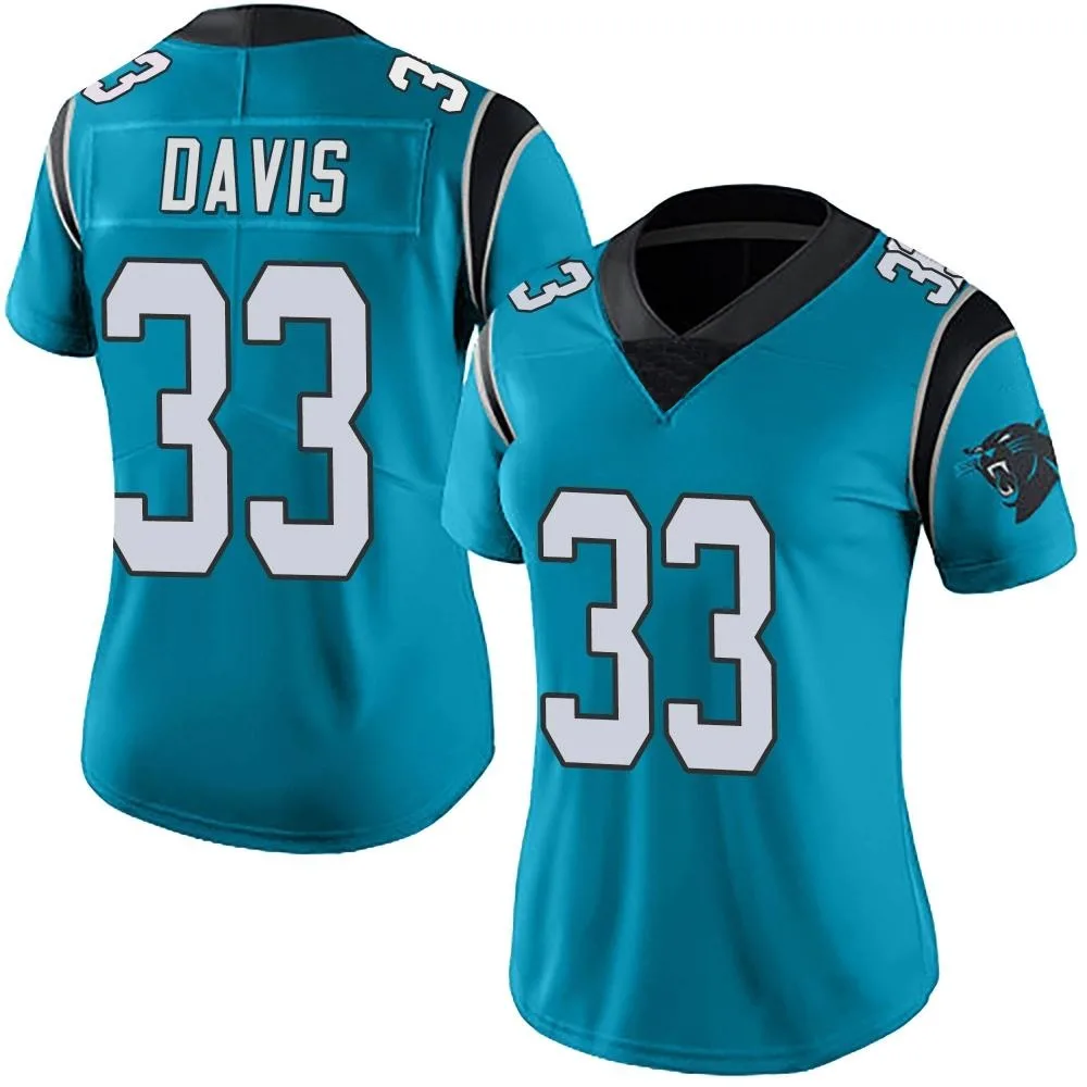 Women's Carolina Panthers Tae Davis Nike Alternate Vapor Untouchable Limited Blue Jersey Women's Carolina Panthers Tae Davis Nike Alternate Vapor Untouchable Limited Blue Jersey