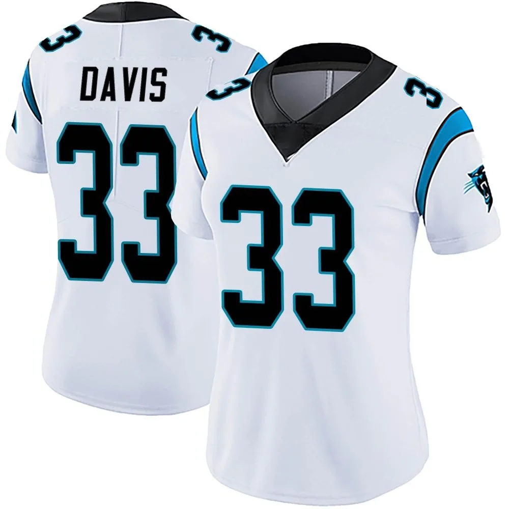 Women's Carolina Panthers Tae Davis Nike Vapor Untouchable Limited White Jersey Women's Carolina Panthers Tae Davis Nike Vapor Untouchable Limited White Jersey