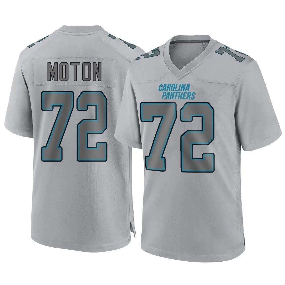 Men's Carolina Panthers Taylor Moton Nike Atmosphere Fashion Game Gray Jersey Men's Carolina Panthers Taylor Moton Nike Atmosphere Fashion Game Gray Jersey
