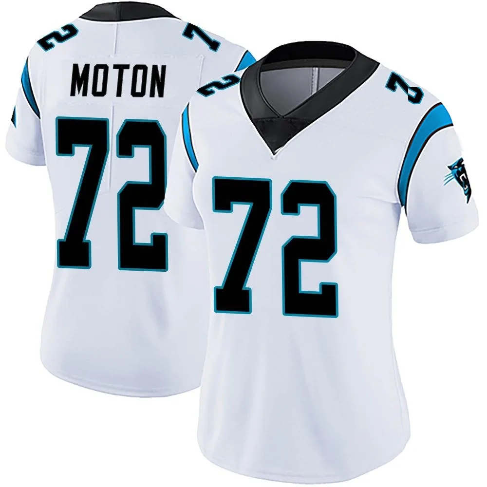 Women's Carolina Panthers Taylor Moton Nike Vapor Untouchable Limited White Jersey Women's Carolina Panthers Taylor Moton Nike Vapor Untouchable Limited White Jersey