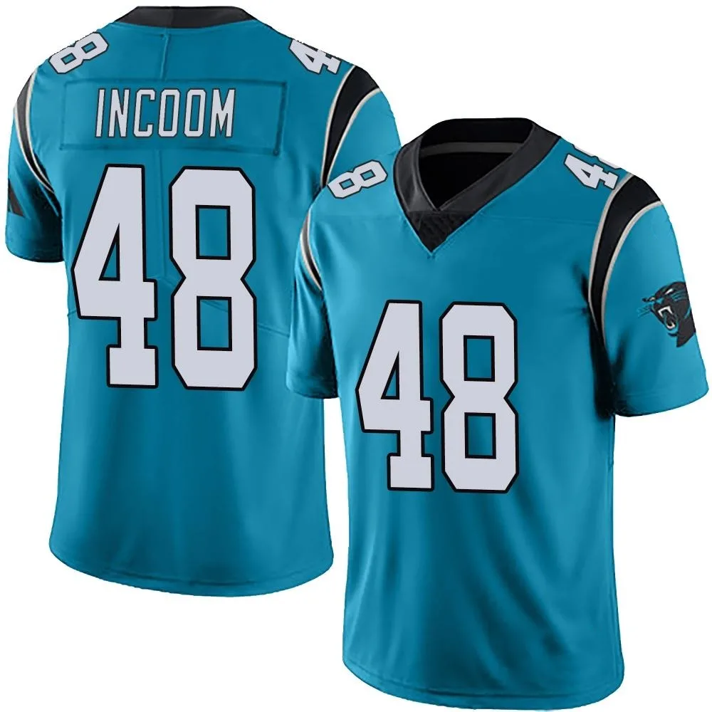 Men's Carolina Panthers Thomas Incoom Nike Alternate Vapor Untouchable Limited Blue Jersey Men's Carolina Panthers Thomas Incoom Nike Alternate Vapor Untouchable Limited Blue Jersey