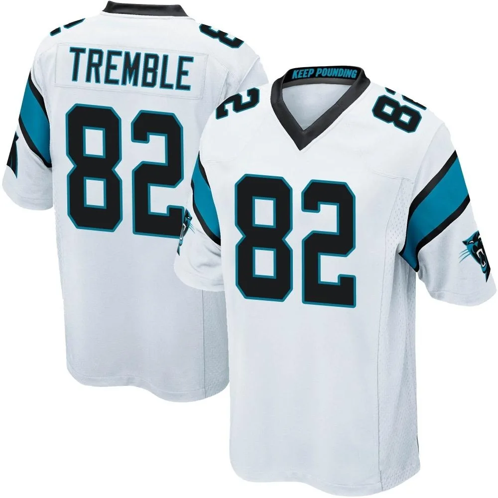 Youth Carolina Panthers Tommy Tremble Nike Game White Jersey Youth Carolina Panthers Tommy Tremble Nike Game White Jersey
