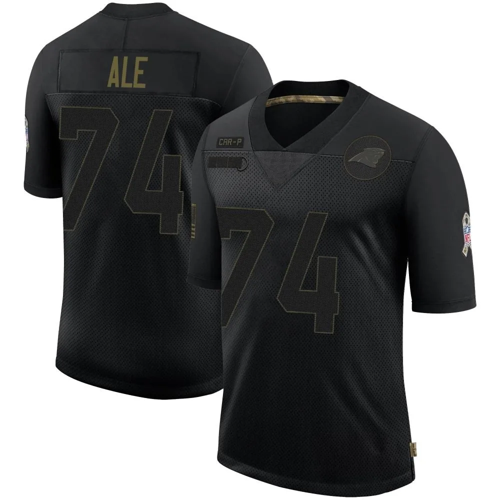 Men's Carolina Panthers Ulumoo Ale Nike 2020 Salute To Service Limited Black Jersey Men's Carolina Panthers Ulumoo Ale Nike 2020 Salute To Service Limited Black Jersey