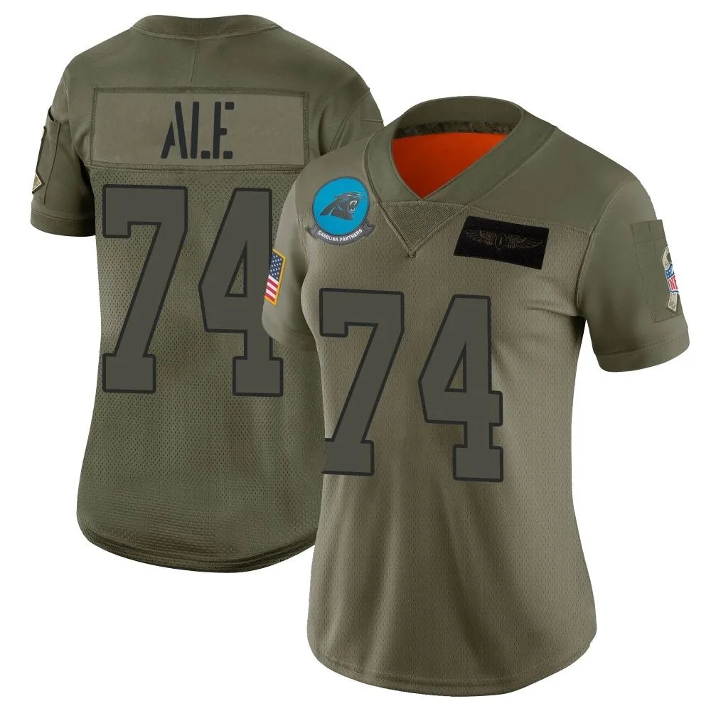 Women's Carolina Panthers Ulumoo Ale Nike 2019 Salute to Service Limited Camo Jersey Women's Carolina Panthers Ulumoo Ale Nike 2019 Salute to Service Limited Camo Jersey