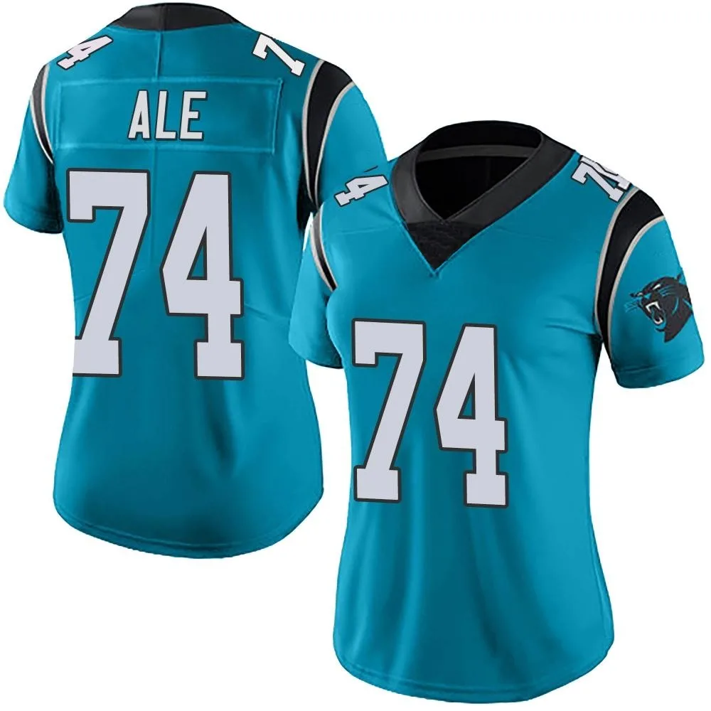 Women's Carolina Panthers Ulumoo Ale Nike Alternate Vapor Untouchable Limited Blue Jersey Women's Carolina Panthers Ulumoo Ale Nike Alternate Vapor Untouchable Limited Blue Jersey