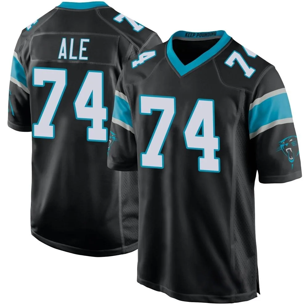 Youth Carolina Panthers Ulumoo Ale Nike Team Color Game Black Jersey Youth Carolina Panthers Ulumoo Ale Nike Team Color Game Black Jersey