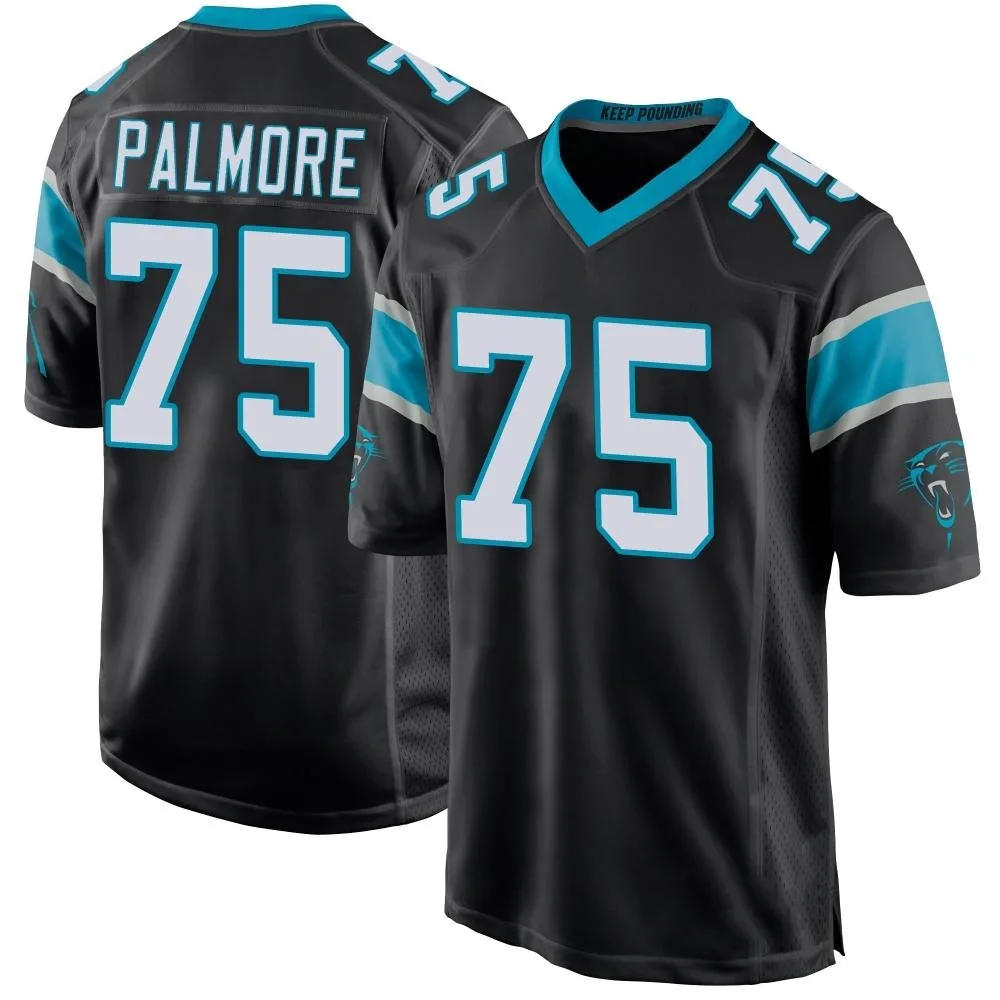Men's Carolina Panthers Walter Palmore Nike Team Color Game Black Jersey Men's Carolina Panthers Walter Palmore Nike Team Color Game Black Jersey