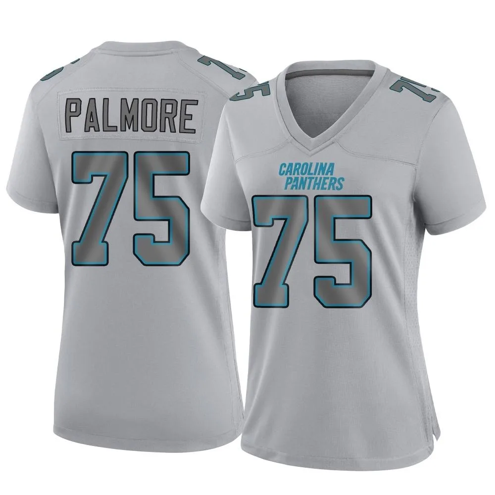 Women's Carolina Panthers Walter Palmore Nike Atmosphere Fashion Game Gray Jersey Women's Carolina Panthers Walter Palmore Nike Atmosphere Fashion Game Gray Jersey