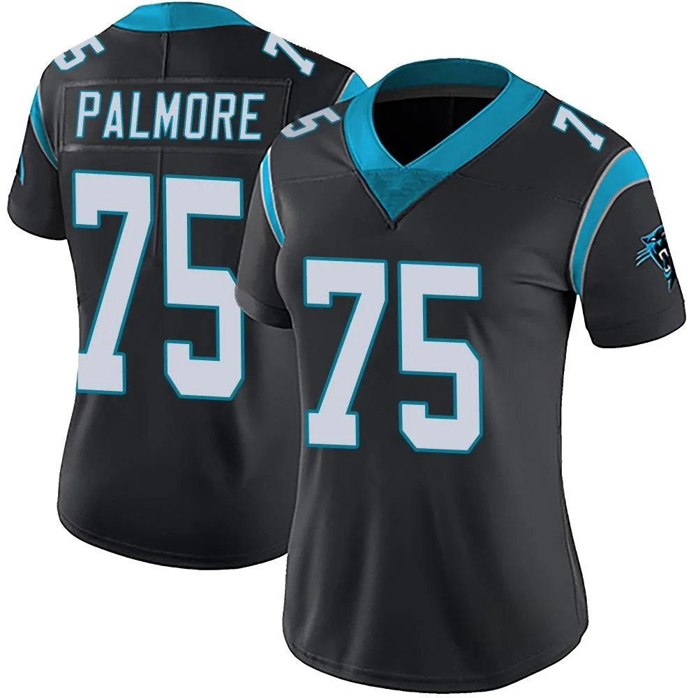 Women's Carolina Panthers Walter Palmore Nike Team Color Vapor Untouchable Limited Black Jersey Women's Carolina Panthers Walter Palmore Nike Team Color Vapor Untouchable Limited Black Jersey