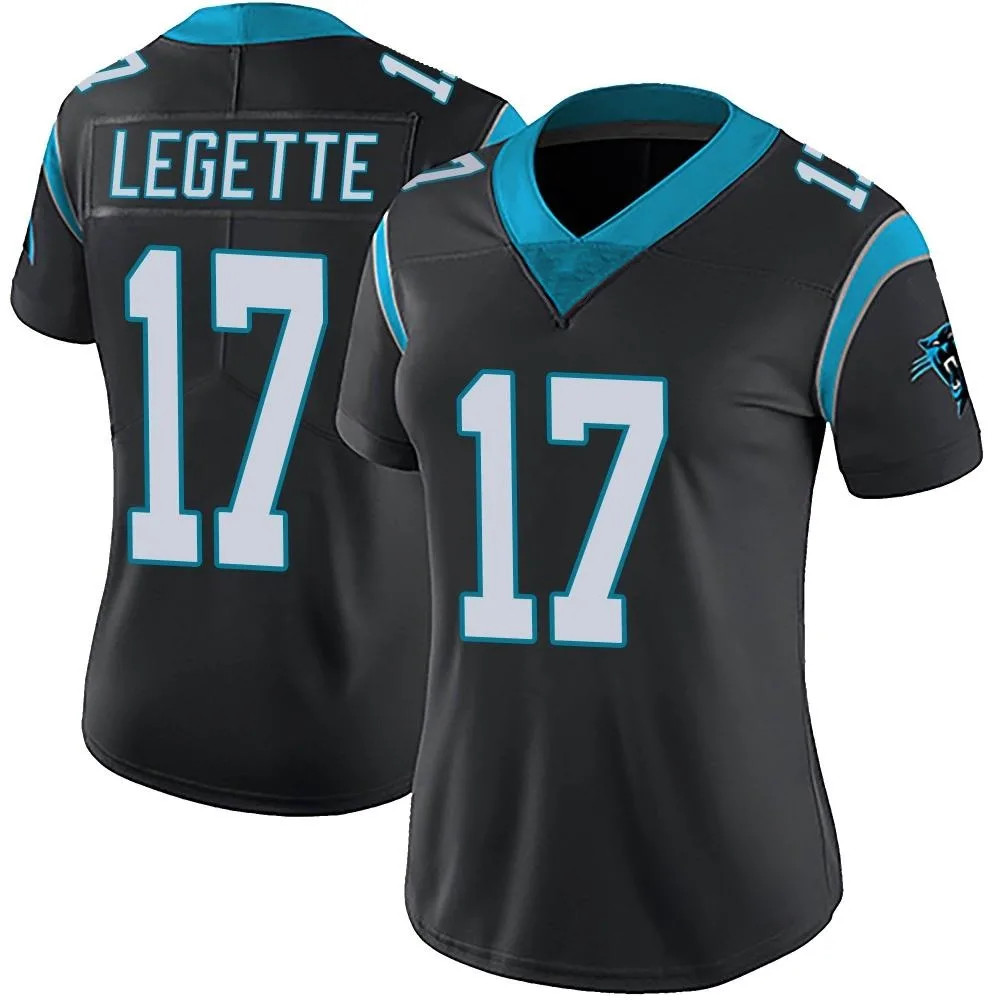 Women's Carolina Panthers Xavier Legette Nike Team Color Vapor Untouchable Limited Black Jersey Women's Carolina Panthers Xavier Legette Nike Team Color Vapor Untouchable Limited Black Jersey