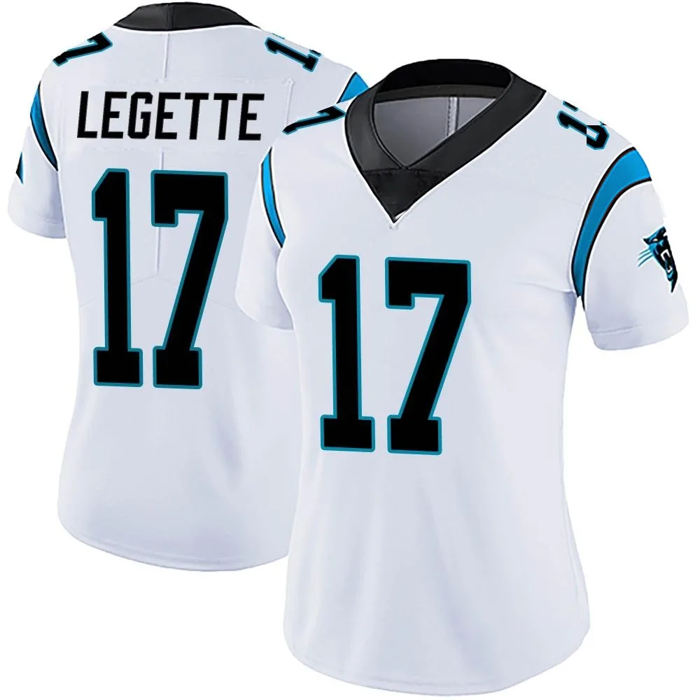 Women's Carolina Panthers Xavier Legette Nike Vapor Untouchable Limited White Jersey Women's Carolina Panthers Xavier Legette Nike Vapor Untouchable Limited White Jersey
