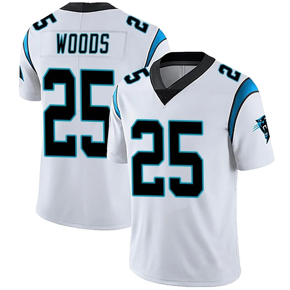 Youth Carolina Panthers Xavier Woods Nike Vapor Untouchable Limited White Jersey Youth Carolina Panthers Xavier Woods Nike Vapor Untouchable Limited White Jersey