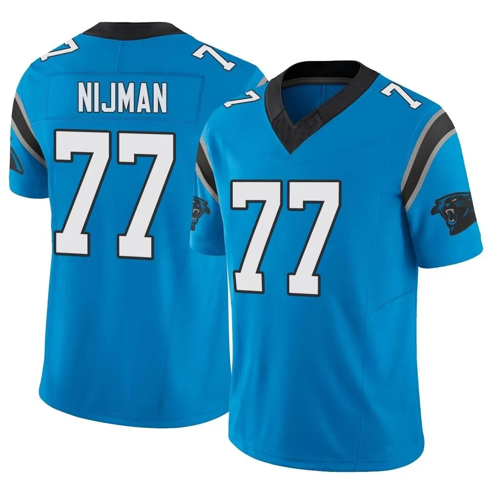 Men's Carolina Panthers Yosh Nijman Nike Vapor F.U.S.E. Limited Blue Jersey Men's Carolina Panthers Yosh Nijman Nike Vapor F.U.S.E. Limited Blue Jersey